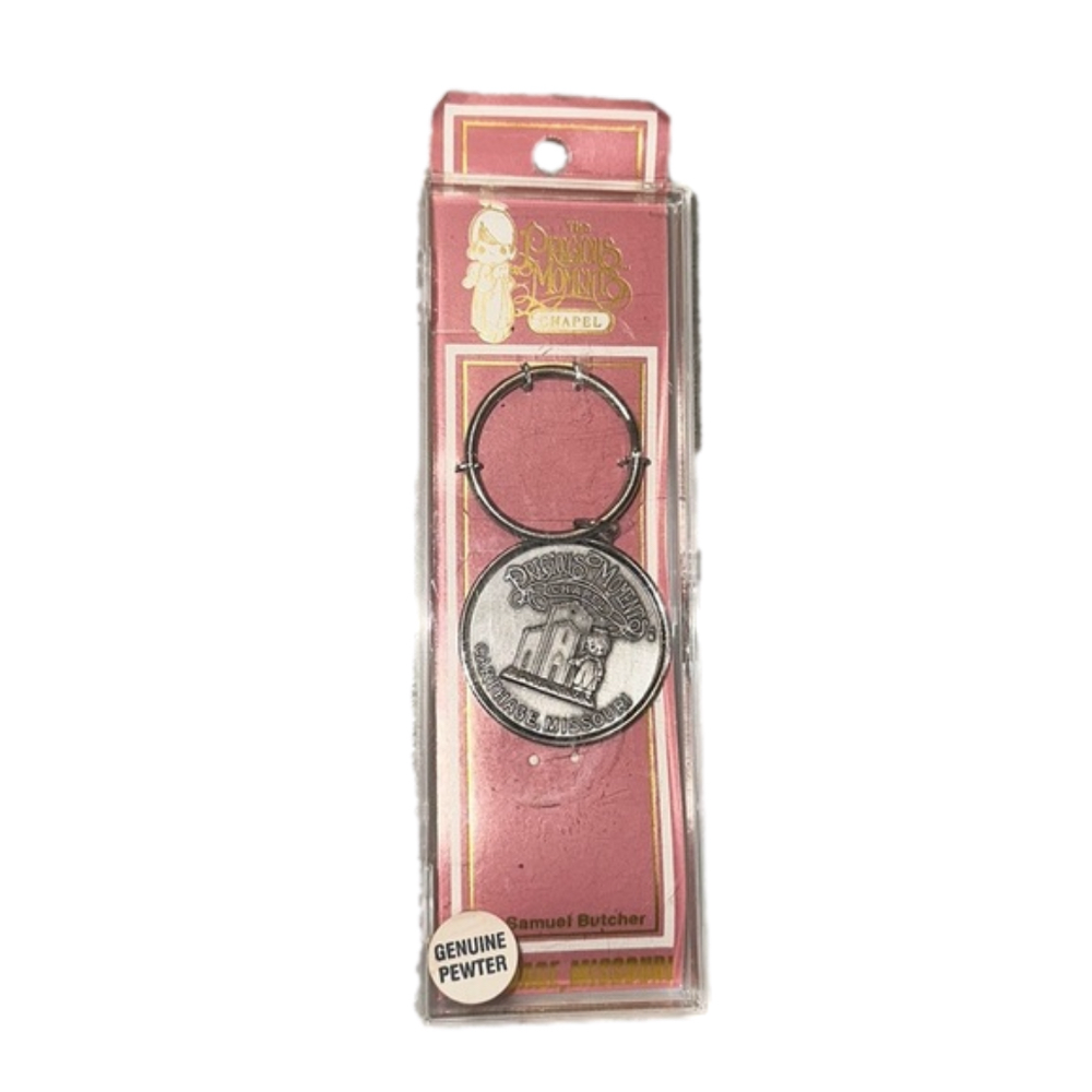 The Precious Moments Chapel key chain New
